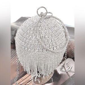 Rhinestone wristlet/Crossbody